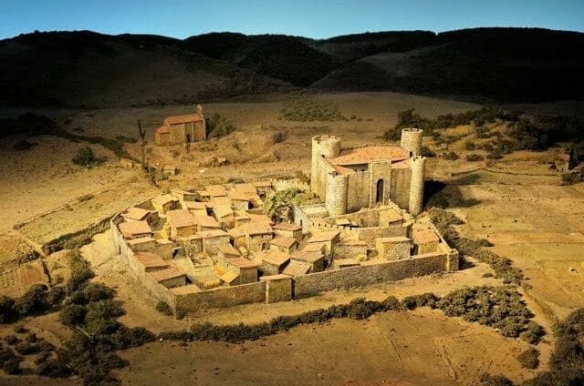 Maqueta Villerouge-Termenès