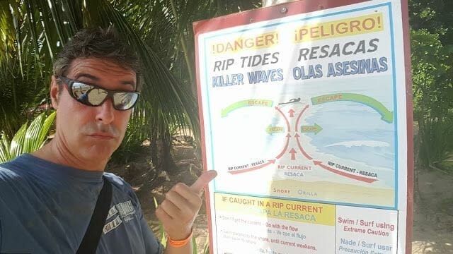 resacas del mar en Panamá y Bocas de Toro