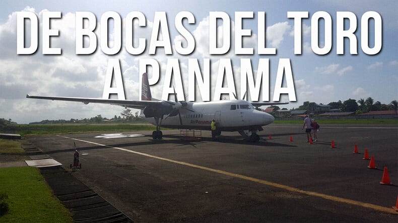 como ir de bocas del toro a panamá
