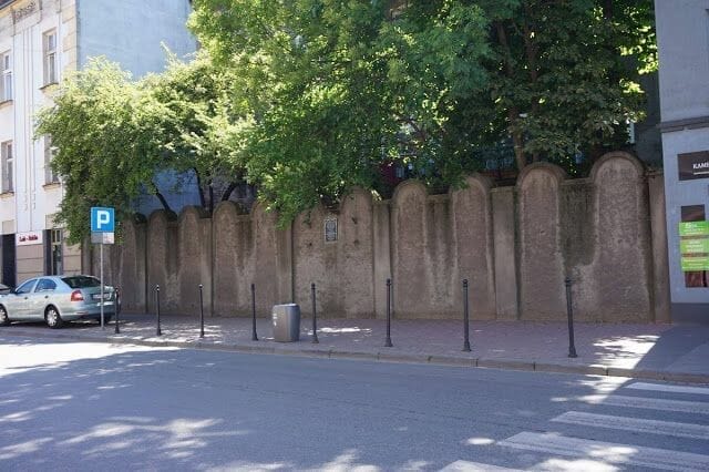muro del gueto de Cracovia