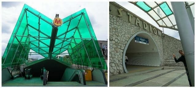 ESTADIO NACIONAL DE VARSOVIA metro
