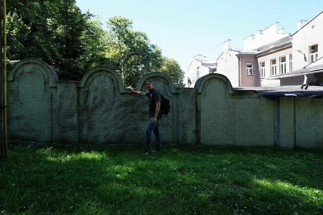 muro gueto Cracovia