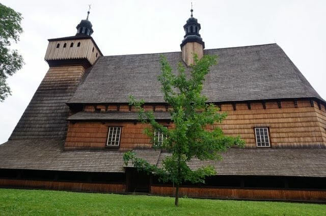 iglesia de Haczów - iglesias de madera de Polonia