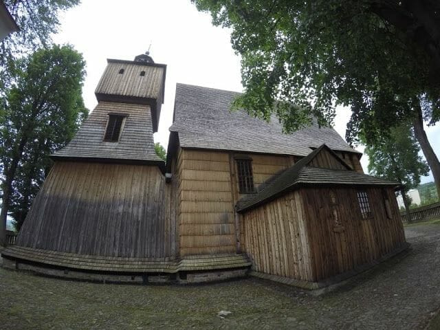 La iglesia de Blizne - iglesias de madera de Polonia