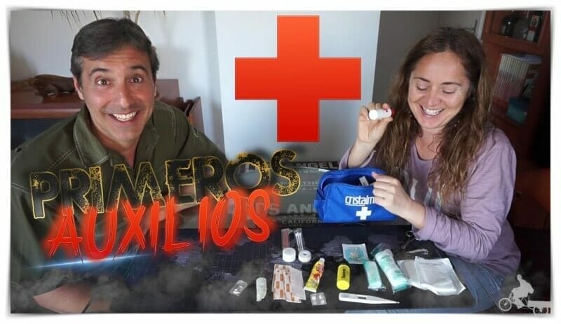 botiquín de viaje, jit de primeros auxilios