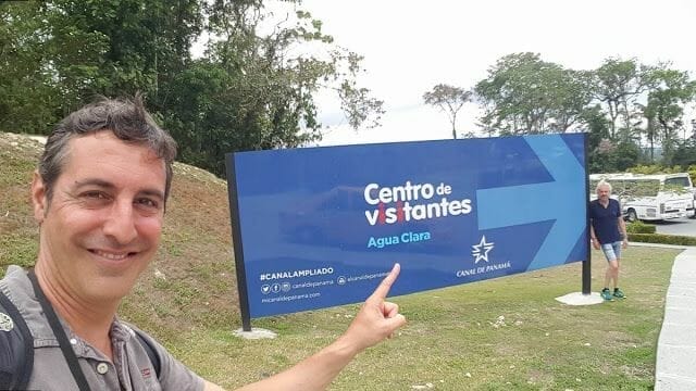mapa cómo ir de la esclusa de Miraflores a Agua Clara