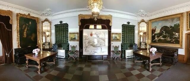habitación palacio de Kozłówka