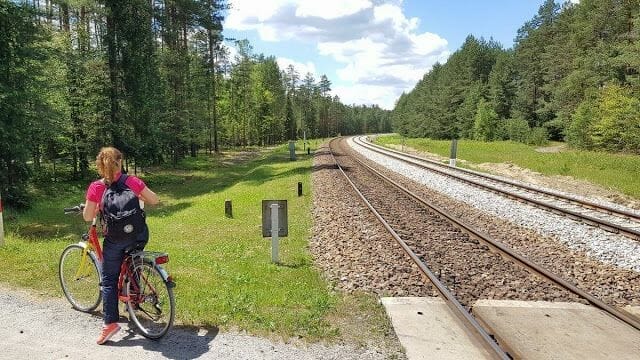 via tren parque nacional de Roztocze