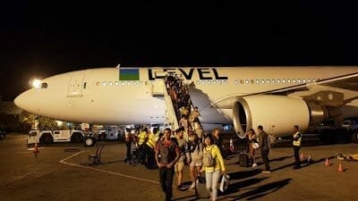 avión Barcelona Punta Cana