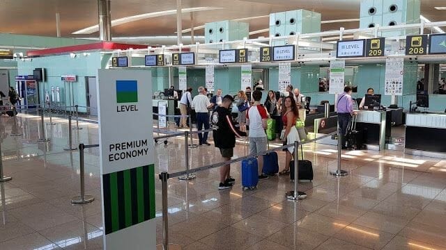 zona check in Barcelona Punta Cana