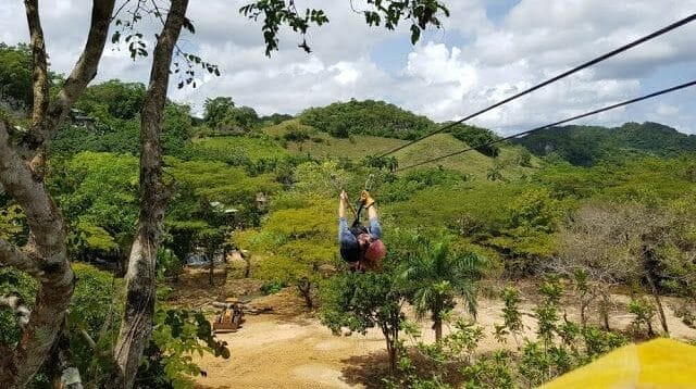 Tirolinas - Parque Nacional los Haitises