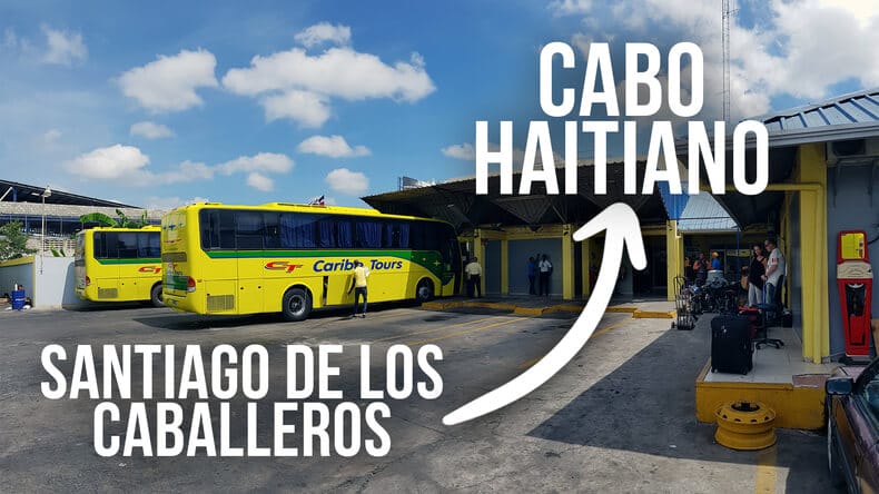 de Santiago De Los Caballeros a Cabo Haitiano con Caribe Tours