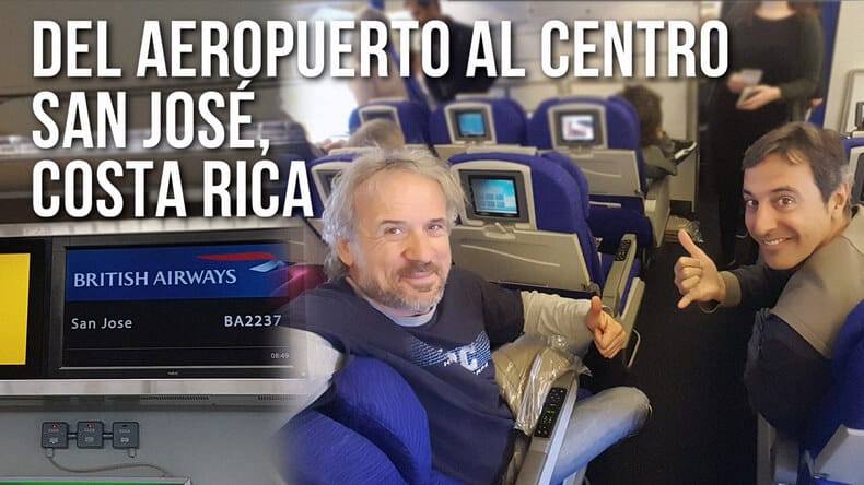 Del aeropuerto de San José de Costa Rica al centro