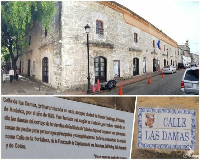 calle de las damas de santo domingo