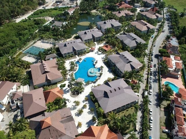 piscina del ifa bavaro desde el aire