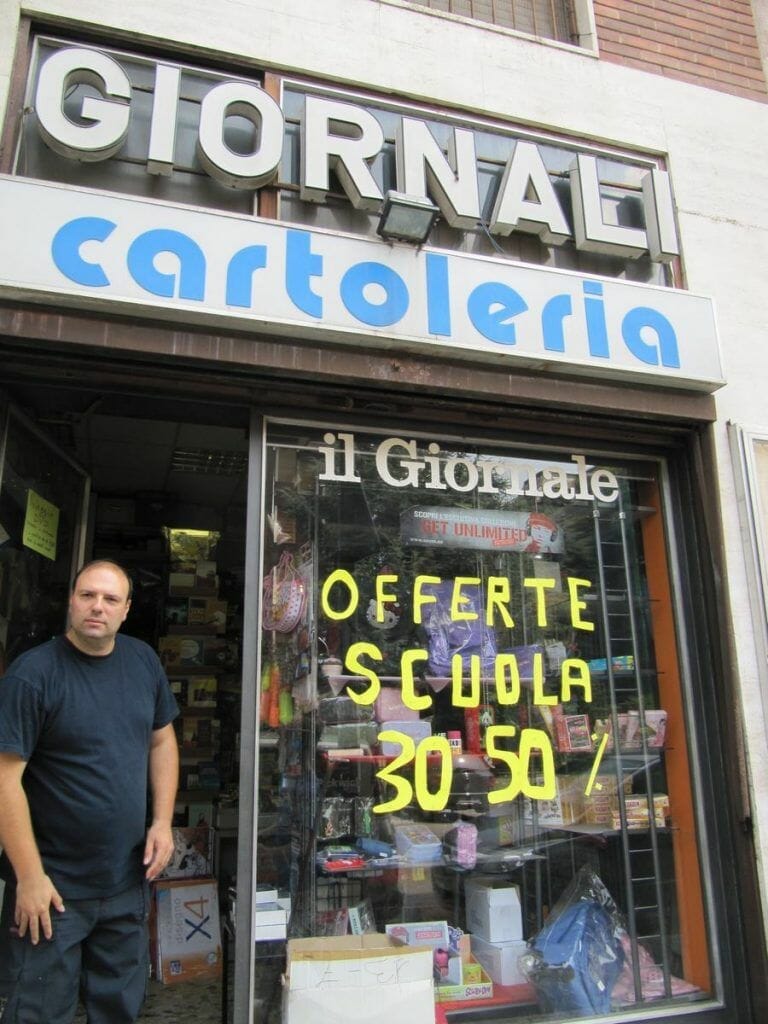 giornali cartoleria