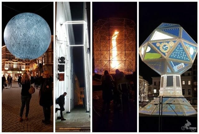 festival de luz Gante