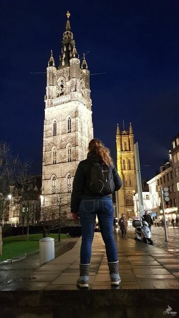 iluminación qué ver en Gante en un día