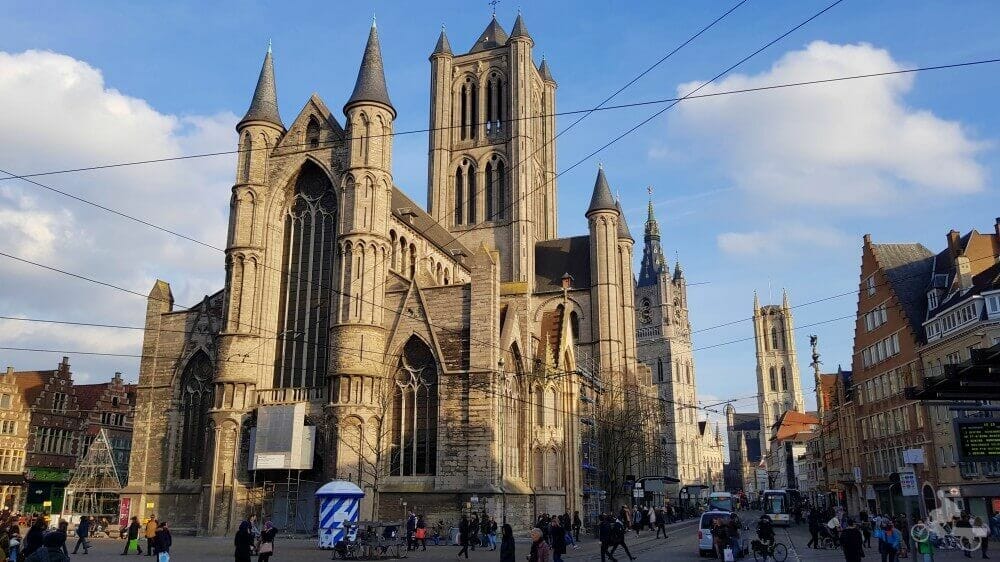 iglesia de San Nicolás gante
