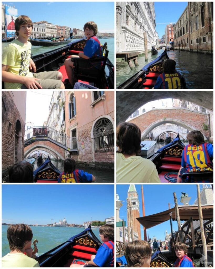 vistas desde gondola venecia gran canal