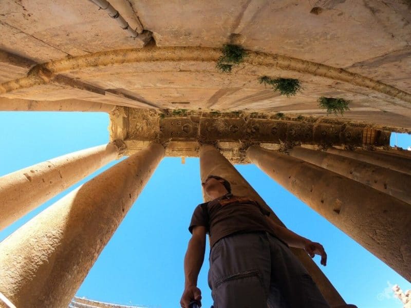 templo Baco - qué ver en Baalbek