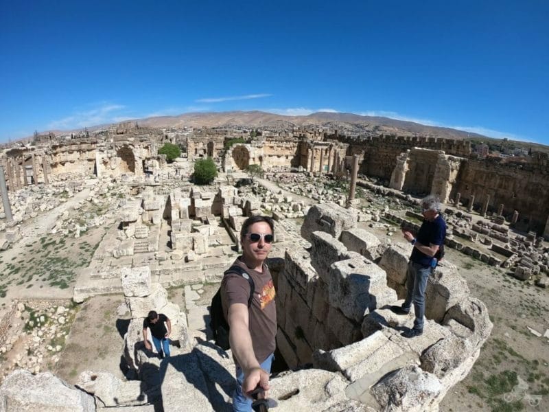 gran patio de Baalbek