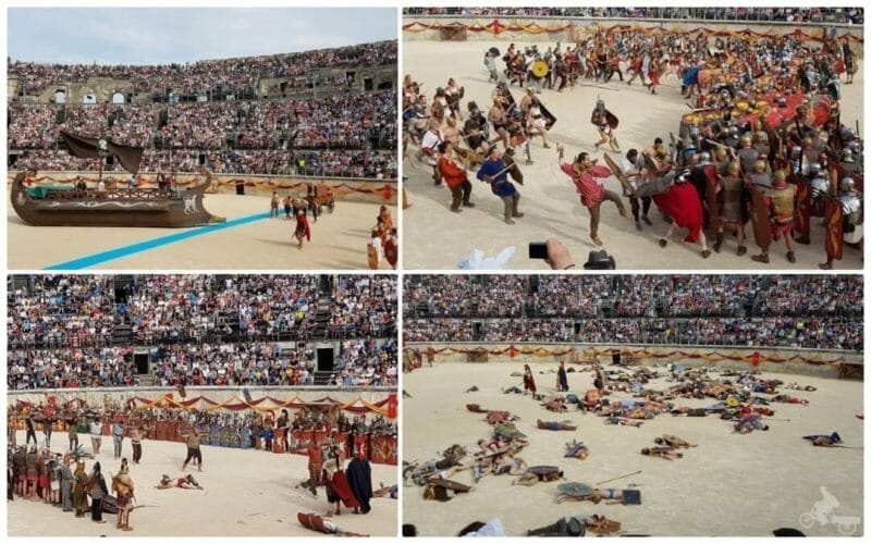 Nimes juegos romanos