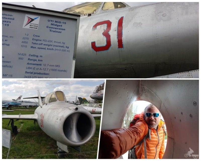 museo de la aviación oleg antonov mig 15