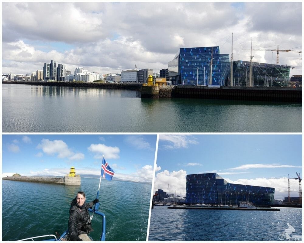 harpa reikiavik desde el mar