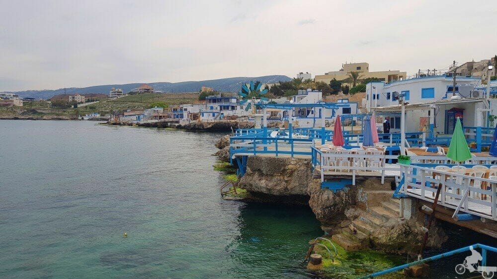 pueblo azul anfeh líbano