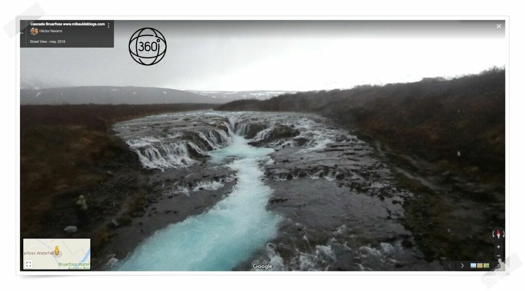 cascada bruarfoss círculo de oro