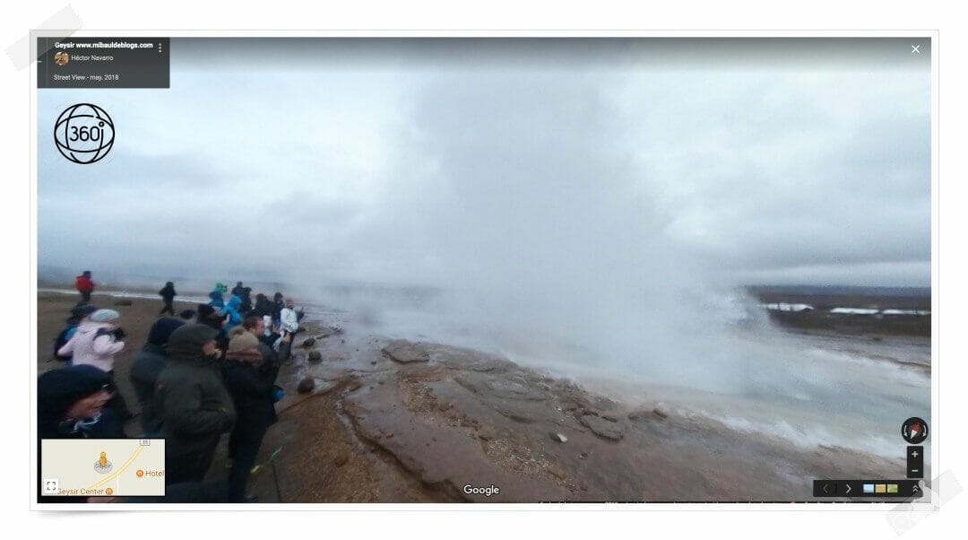 geysir islandia 360