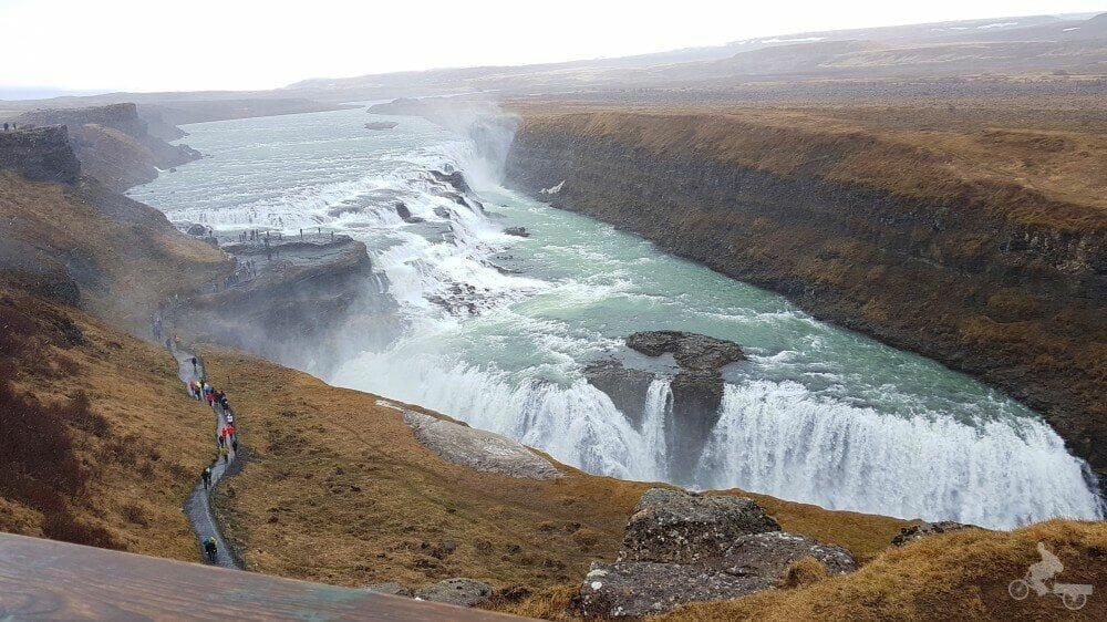 gullfoss mirador superior
