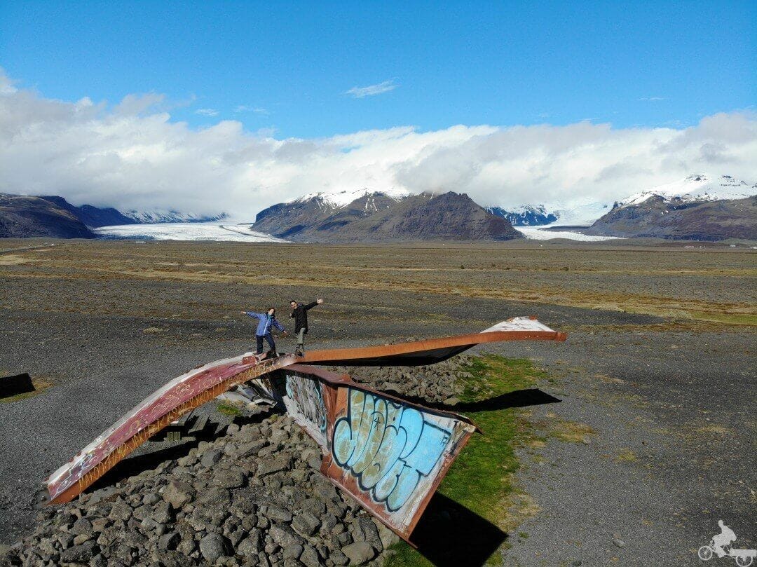 puente Skeiðarársandur abandonado islandia