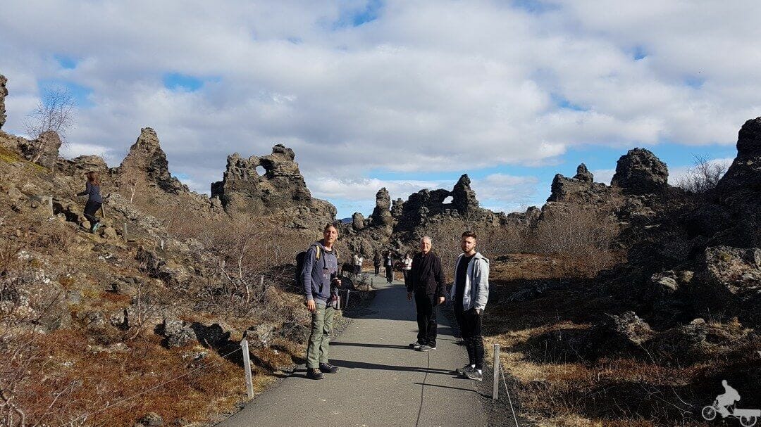 Dimmuborgir senderos