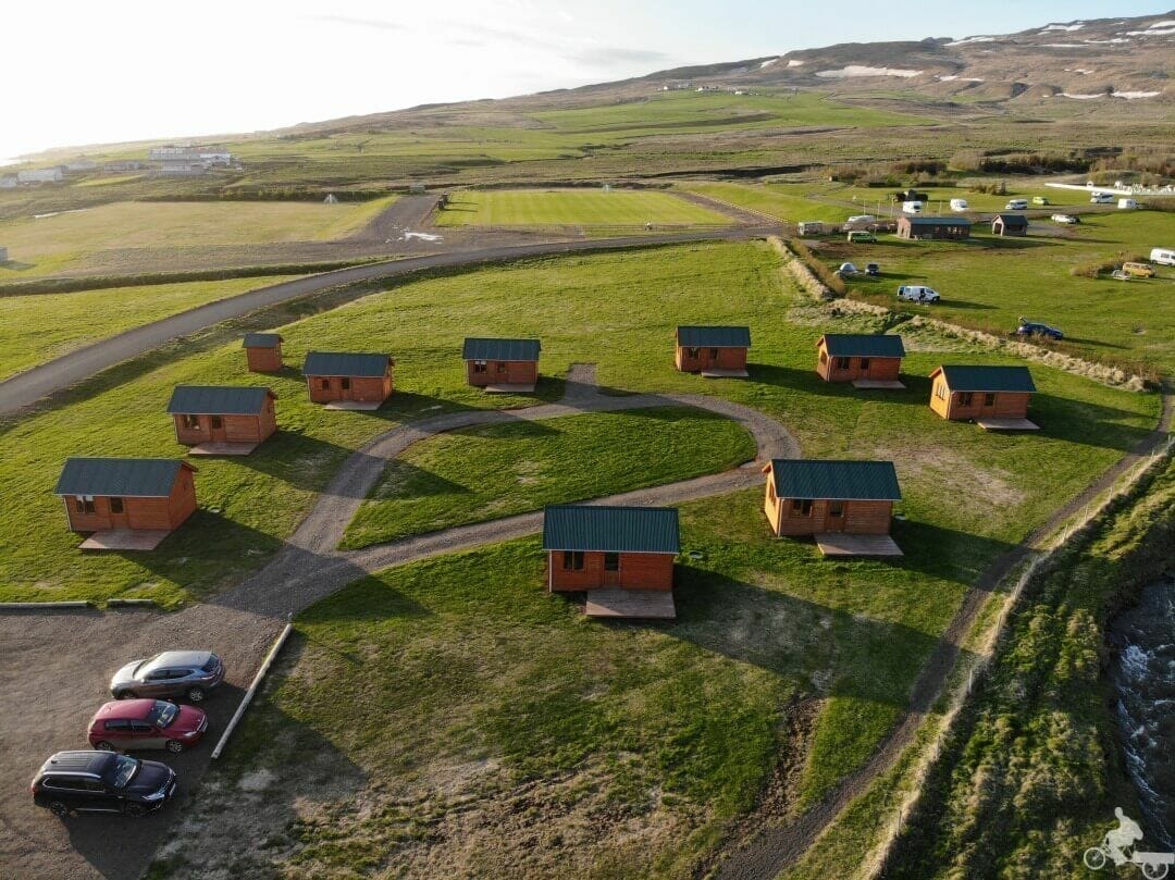 Hvammstangi Cottages drone