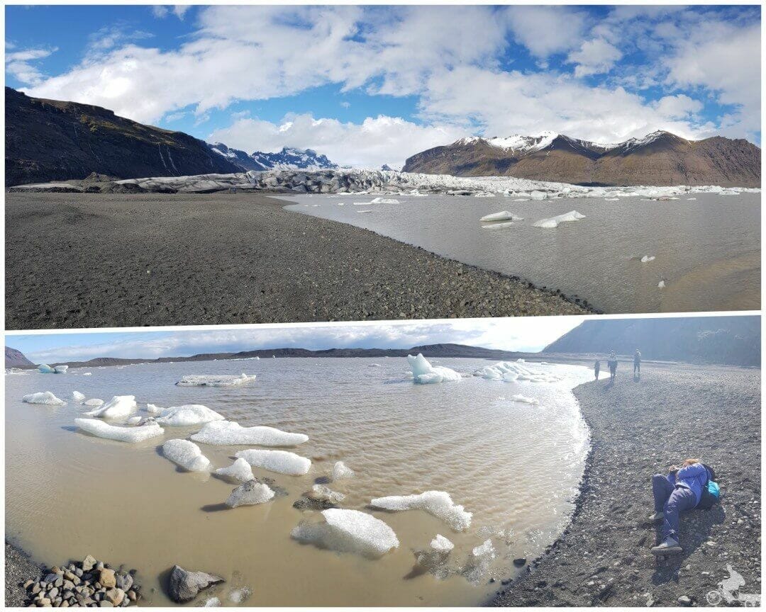 glaciar skaftafell - Parque nacional Skaftafell Islandia