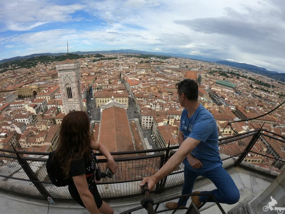 vistas desde la cúpula de la catedral de FLORENCIA