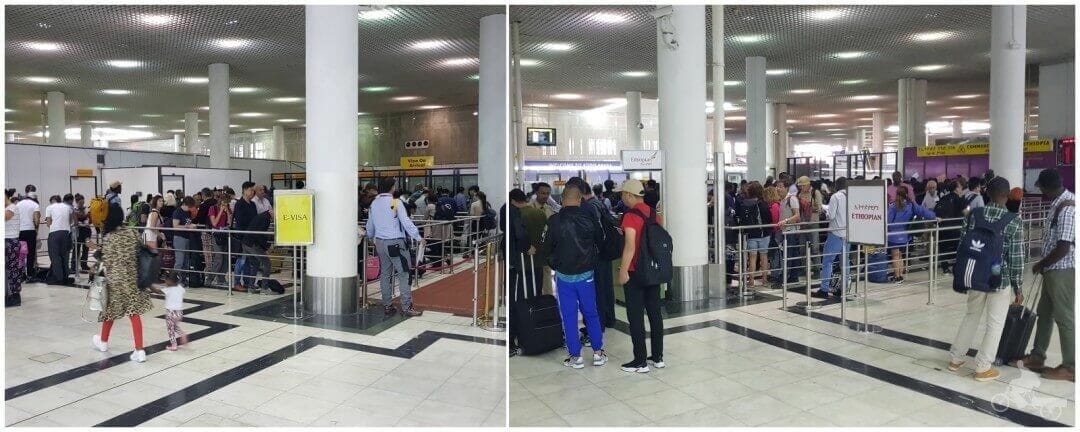 colas visado aeropuerto addis abeba