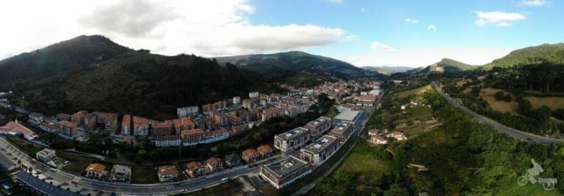 balmaseda desde el aire