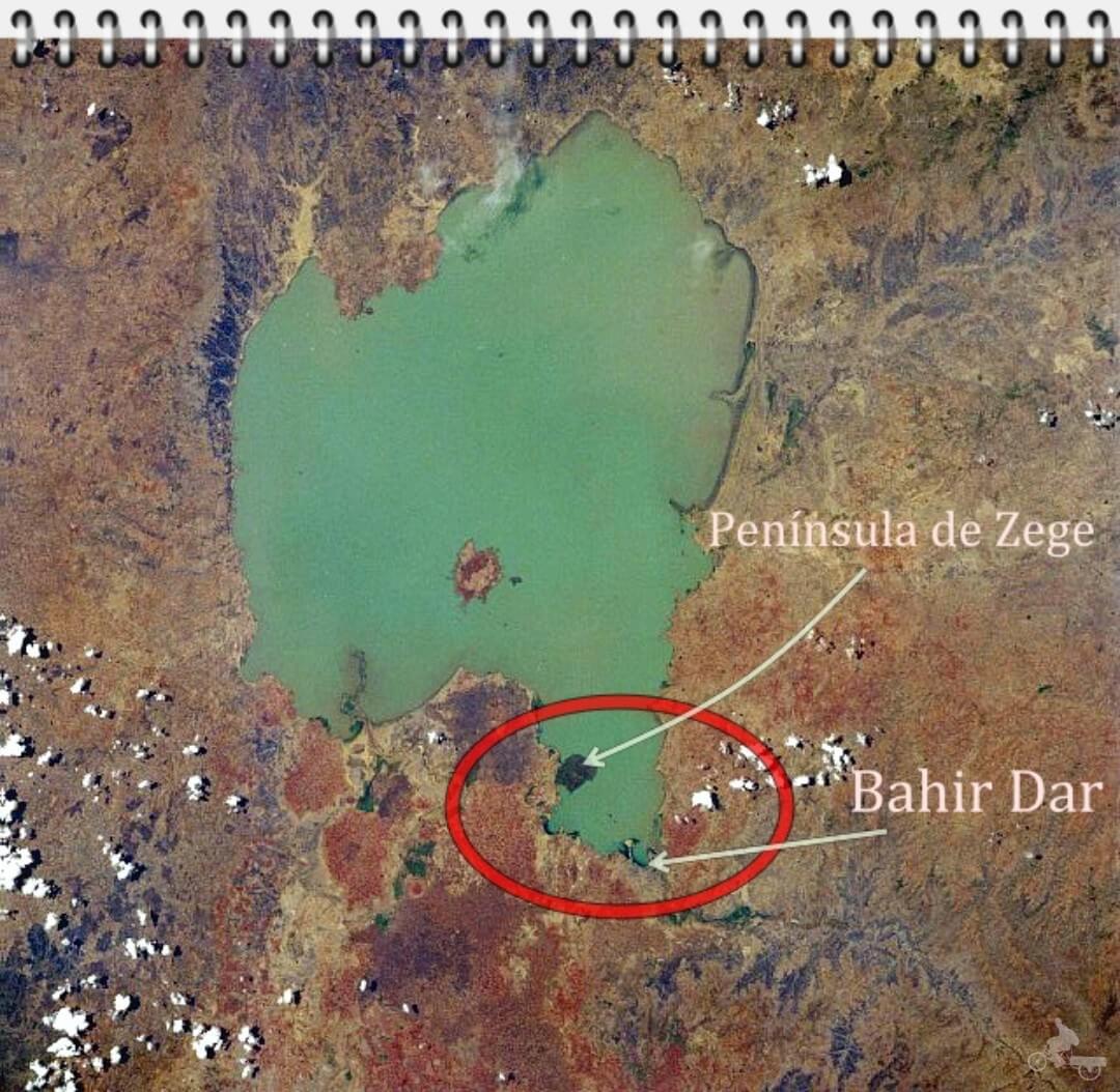 lago tana satelite