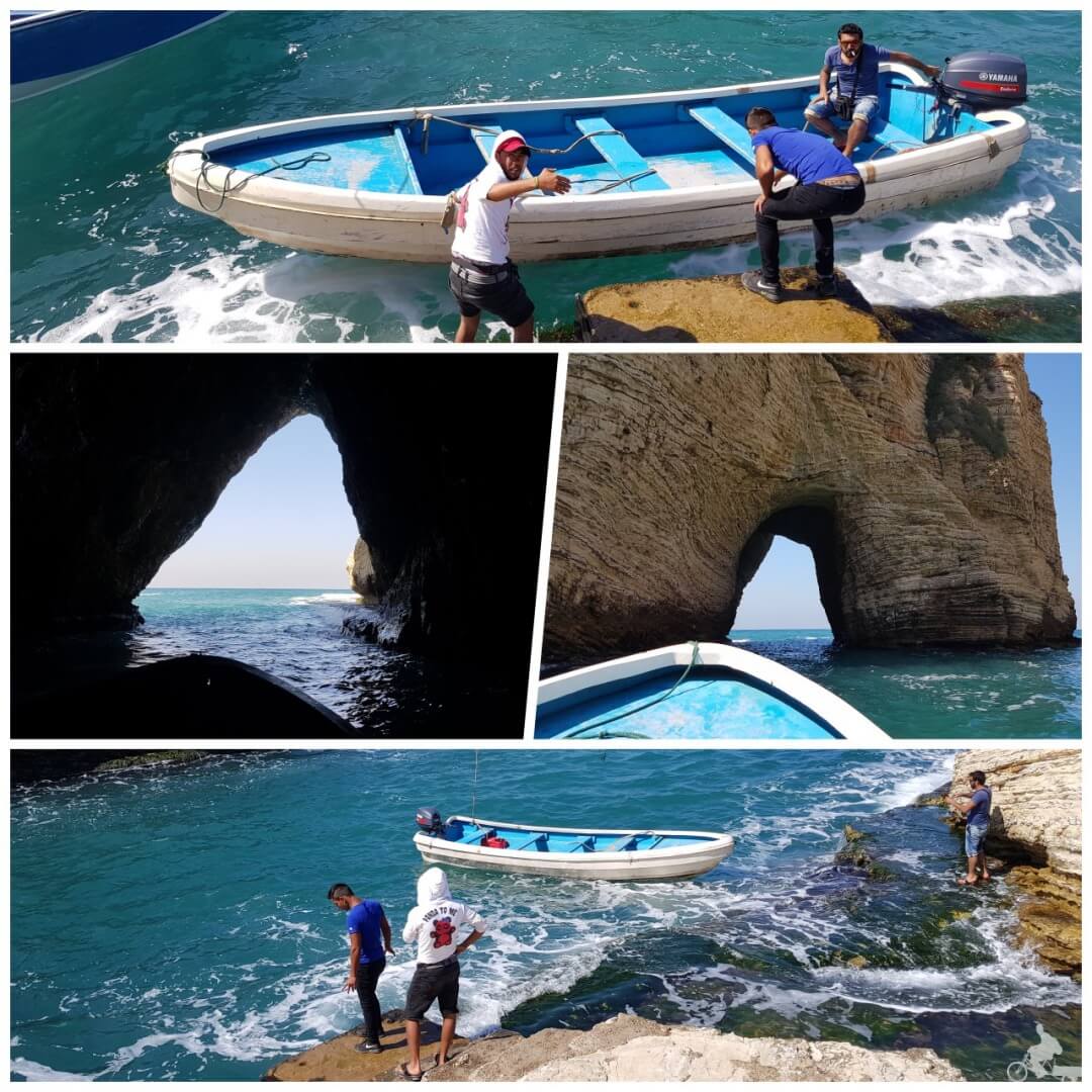 pigeon rocks beirut lebanon