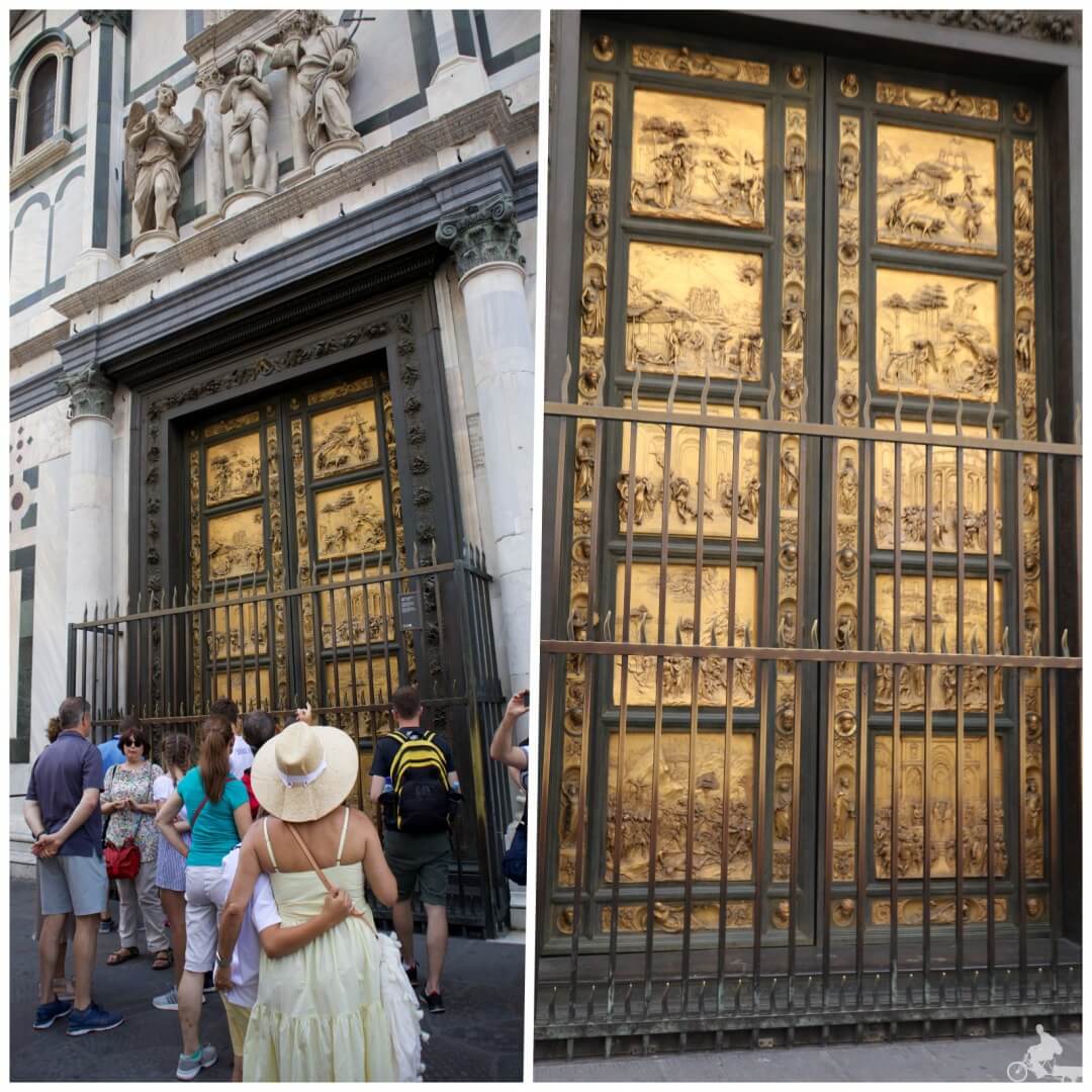 puertas este baptisterio