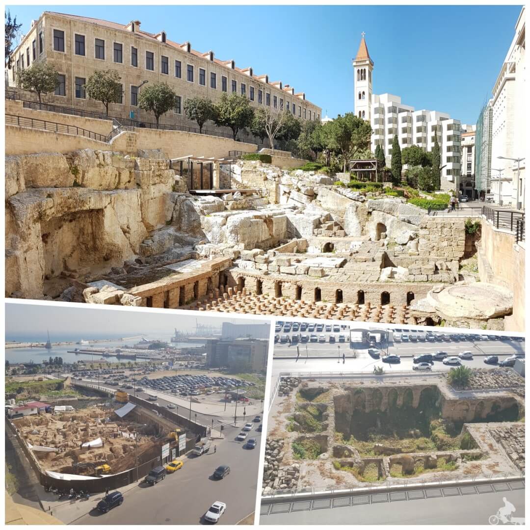 ruinas romanas de beirut