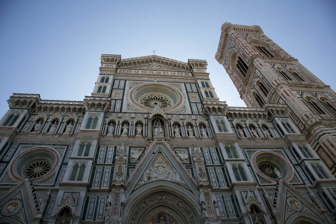 fachada catedral florencia contrapicado