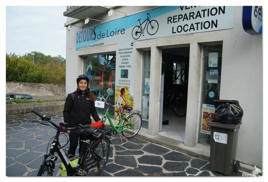 castillos del loira en bicicleta