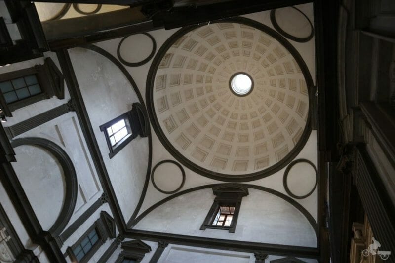 cupula sacristia nueva capilla de los medici