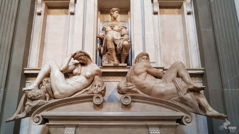 estatuas sacristia nueva capilla de los medici