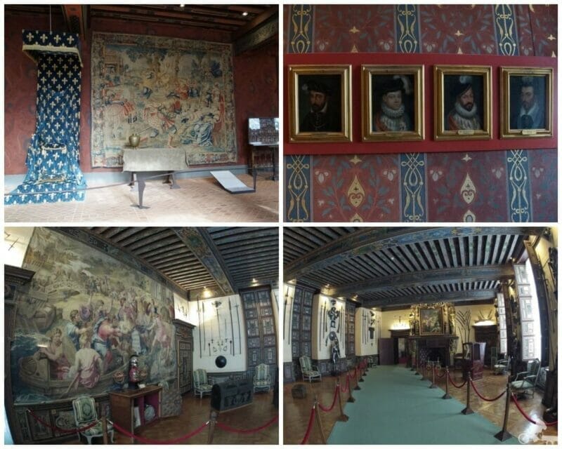 interior castillo de blois