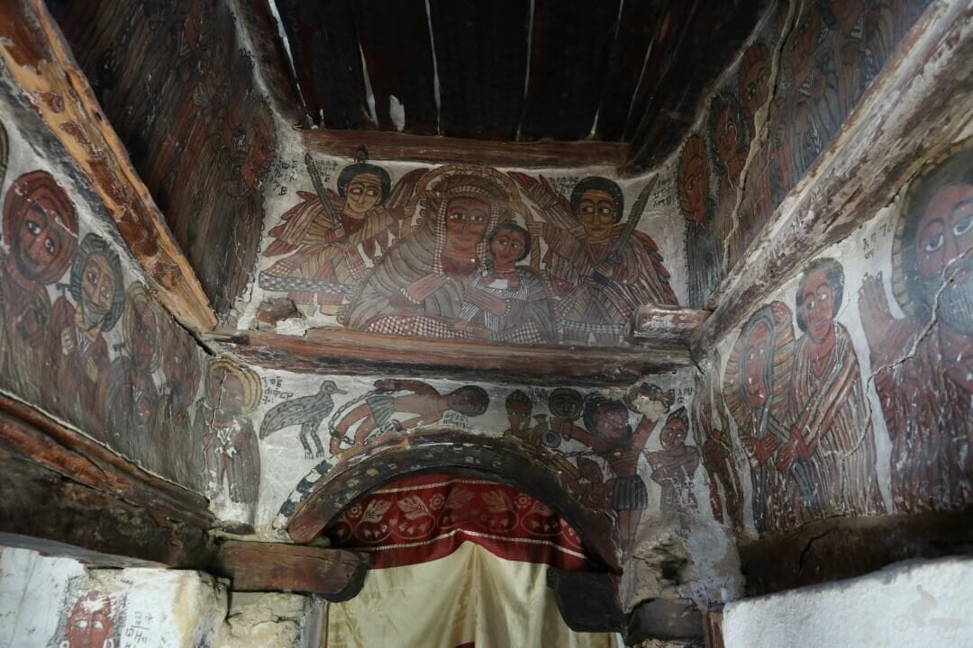 pinturas iglesia petros we paulos